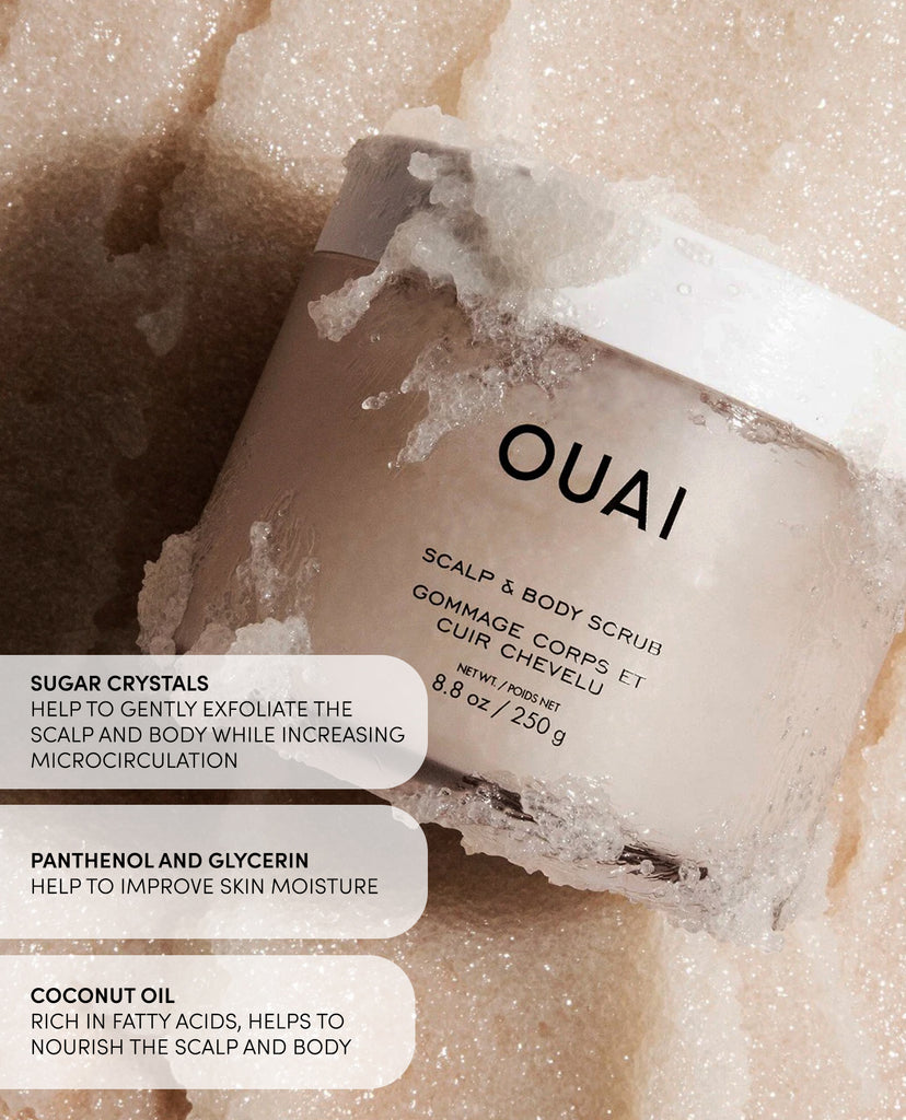 Scalp and Body Scrub Melrose Place - Travel – OUAI