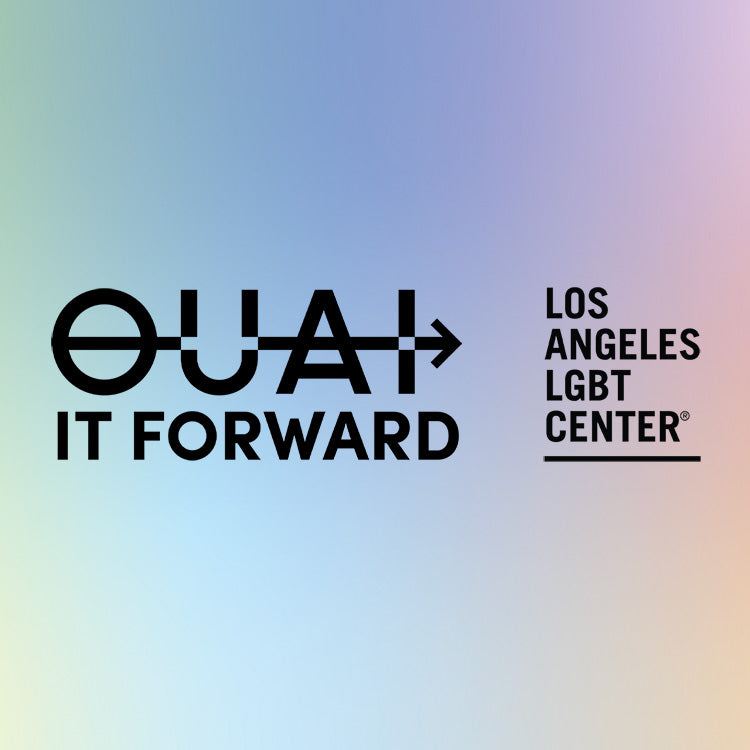 OUAI it forward logo
