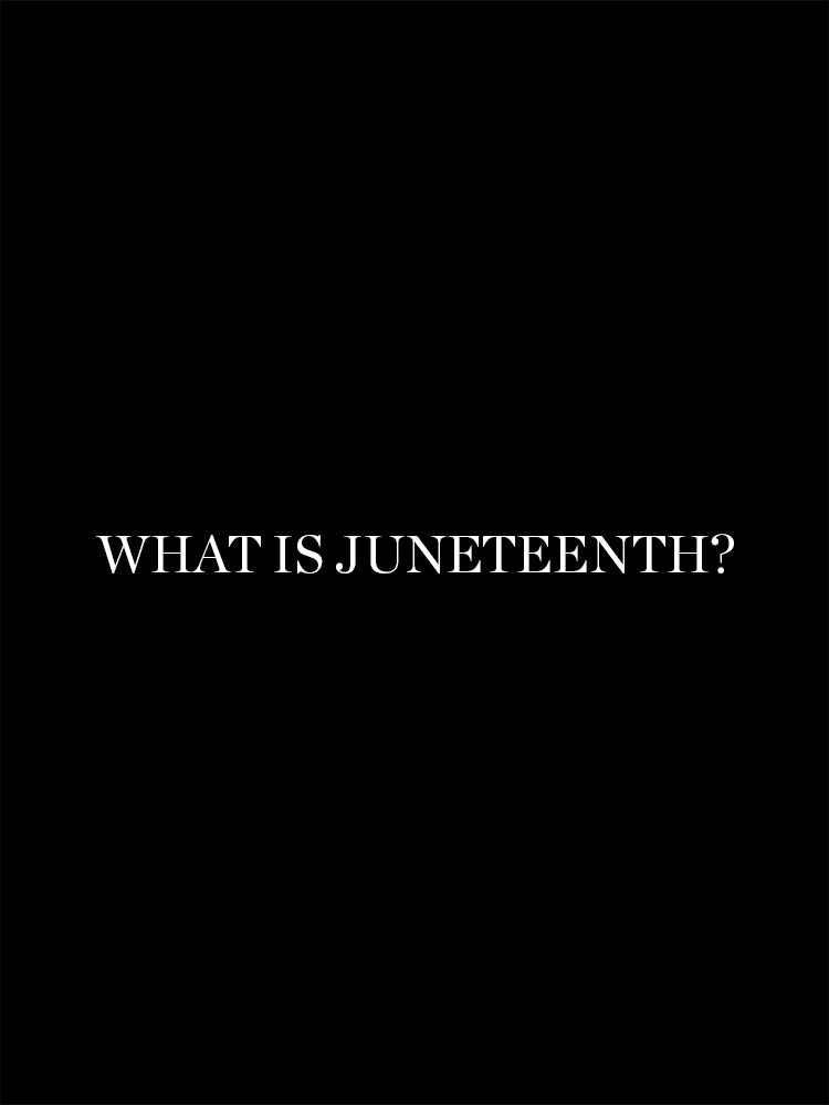 Commemorating Juneteenth, Our Nation's Newest Holiday