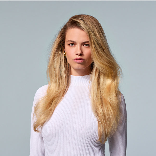 woman with blonde hair