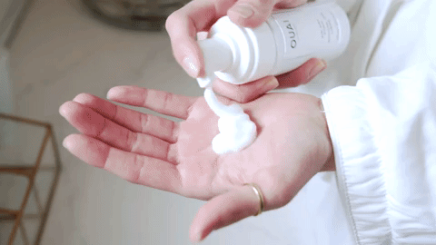 ouai air dry foam wash and wear hairstyle curly wavy hair