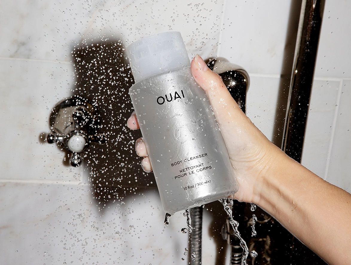 ouai body cleanser hair products body products for soft hair soft skin OUAI dry hair frizzy hair smooth hair coarse hair body wash