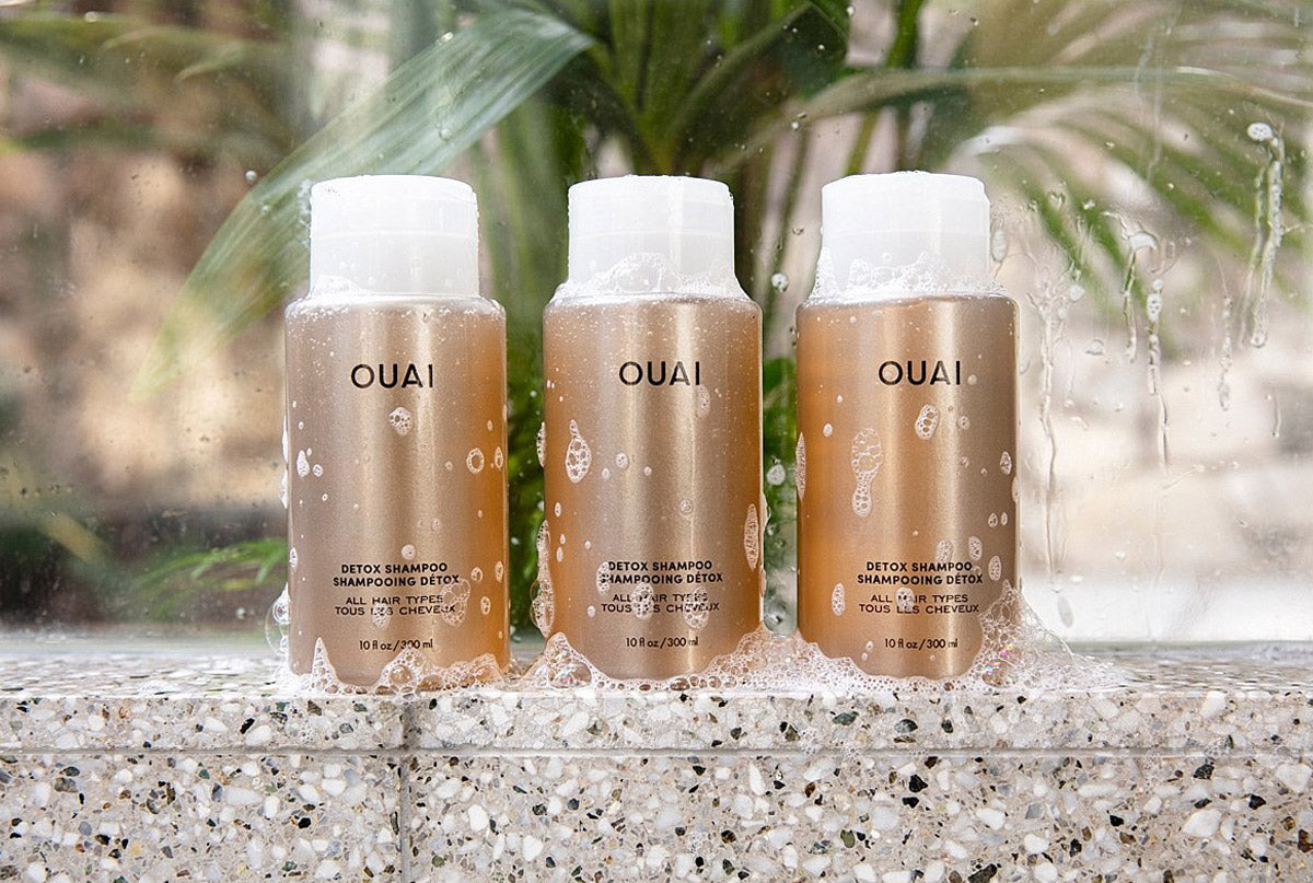 ouai detox shampoo reset button for scalp hair