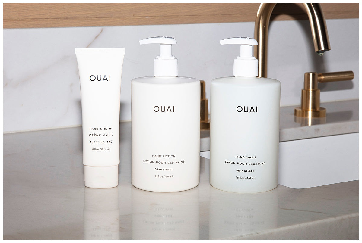 oouai hand care line ouai hand creme ouai hand lotion ouai hand wash