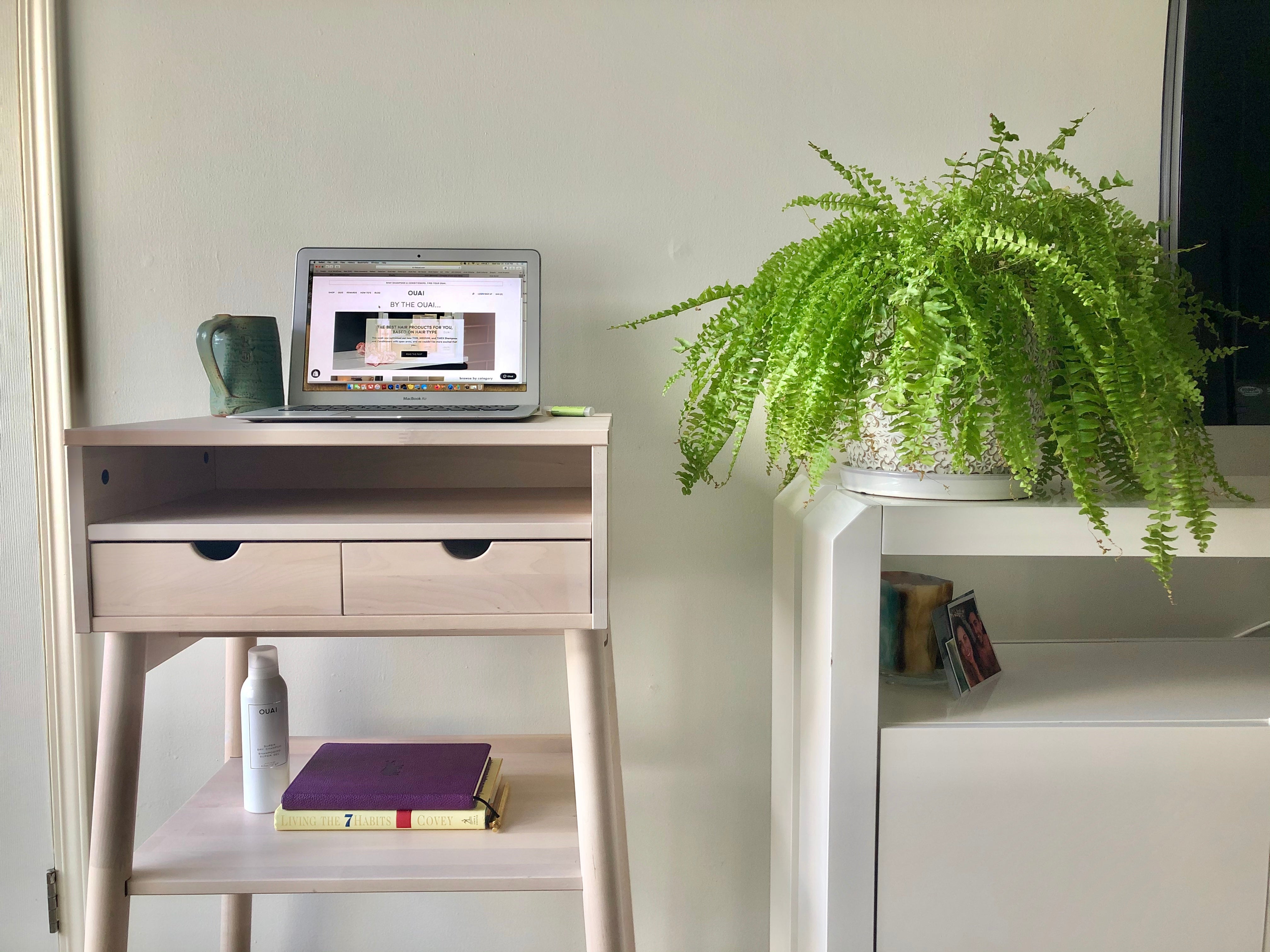 work from home tips coronavirus social distancing ouai haircare