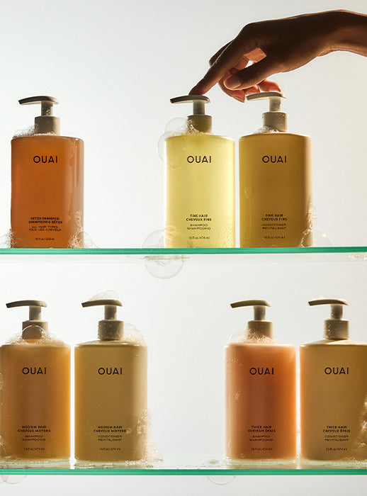 Fine Hair Shampoo & Conditioner Jumbo Set – OUAI
