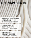 Product packaging with key ingredients listed on a white background
