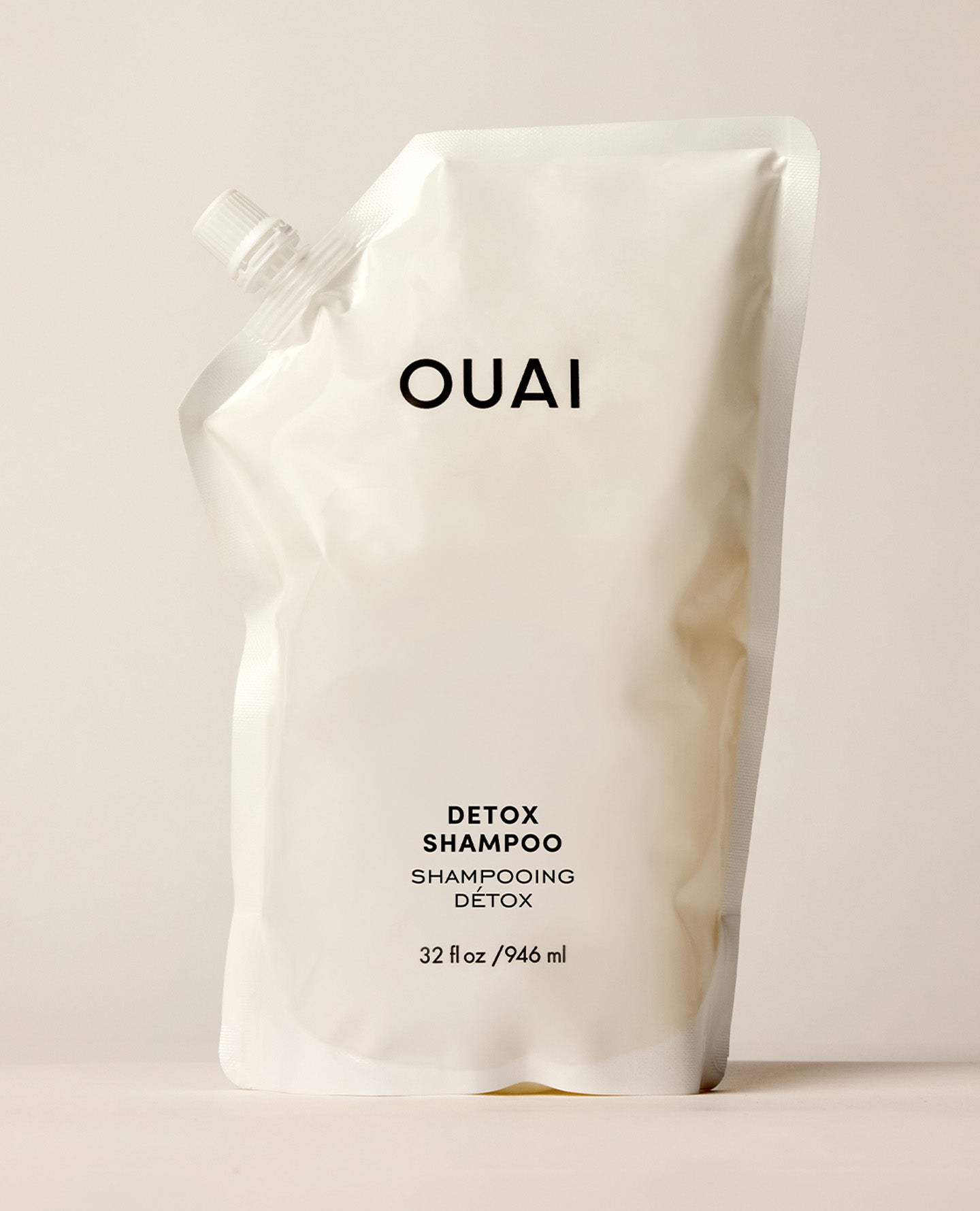 OUAI Detox Shampoo refill pouch, 32 fl oz